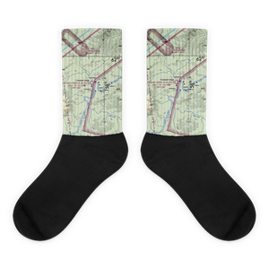 Crooked Creek Airport (CJX) VFR Sectional Socks