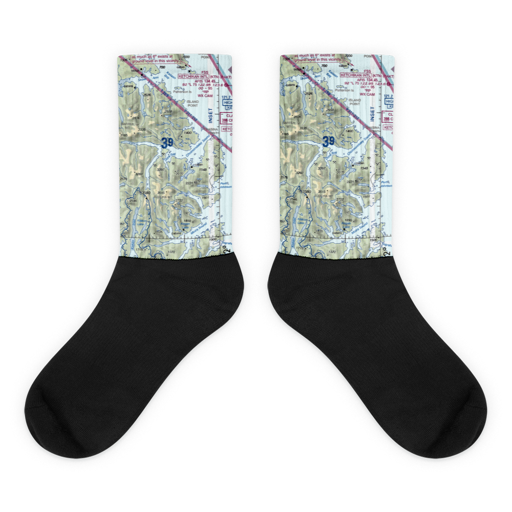 Chomley Seaplane Base (CIV) VFR Sectional Socks 