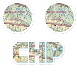 Circle Hot Springs Airport (CHP) VFR Sectional Sticker Pack