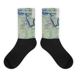 Scotts Seaplane Base (CDD) VFR Sectional Socks