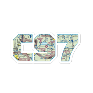 Lowell Airport (C97) VFR Sectional Sticker