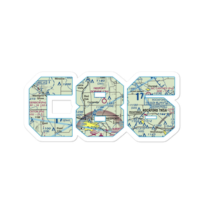 Freeport/Dornink Airport (C86) VFR Sectional Sticker