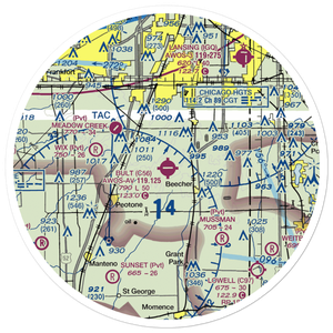 Bult Field (C56) VFR Sectional Sticker (30 mile)
