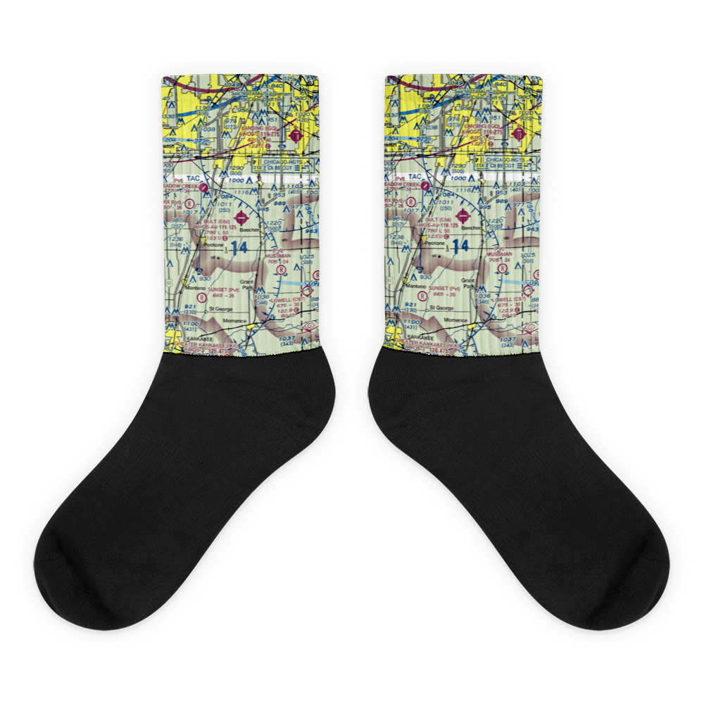 Bult Field (C56) VFR Sectional Socks 