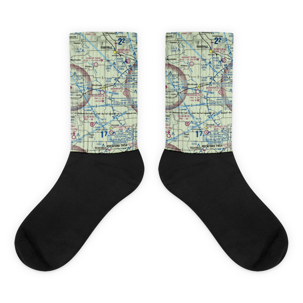 Brodhead Airport (C37) VFR Sectional Socks 