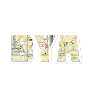 Boundary Airport (BYA) VFR Sectional Sticker