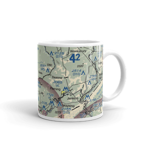 Whitesburg Municipal Airport (BRG) VFR Sectional  Mug