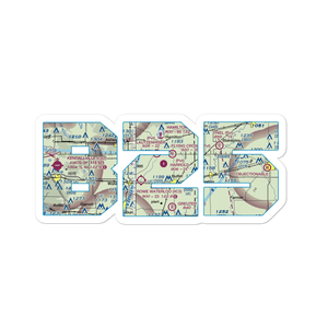 Harrold Airport (B25) VFR Sectional Sticker