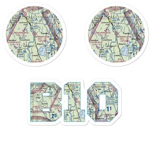 Bowman Field (B10) VFR Sectional Sticker Pack
