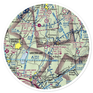 Garnseys Airport (B04) VFR Sectional Sticker (30 mile)