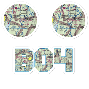 Garnseys Airport (B04) VFR Sectional Sticker Pack