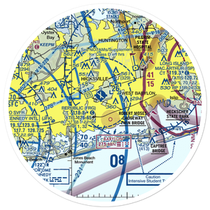 Zahn's Airport (AYZ) VFR Sectional Sticker (30 mile)