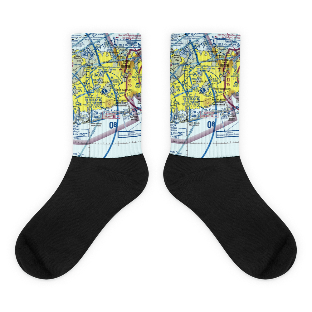 Zahn's Airport (AYZ) VFR Sectional Socks 