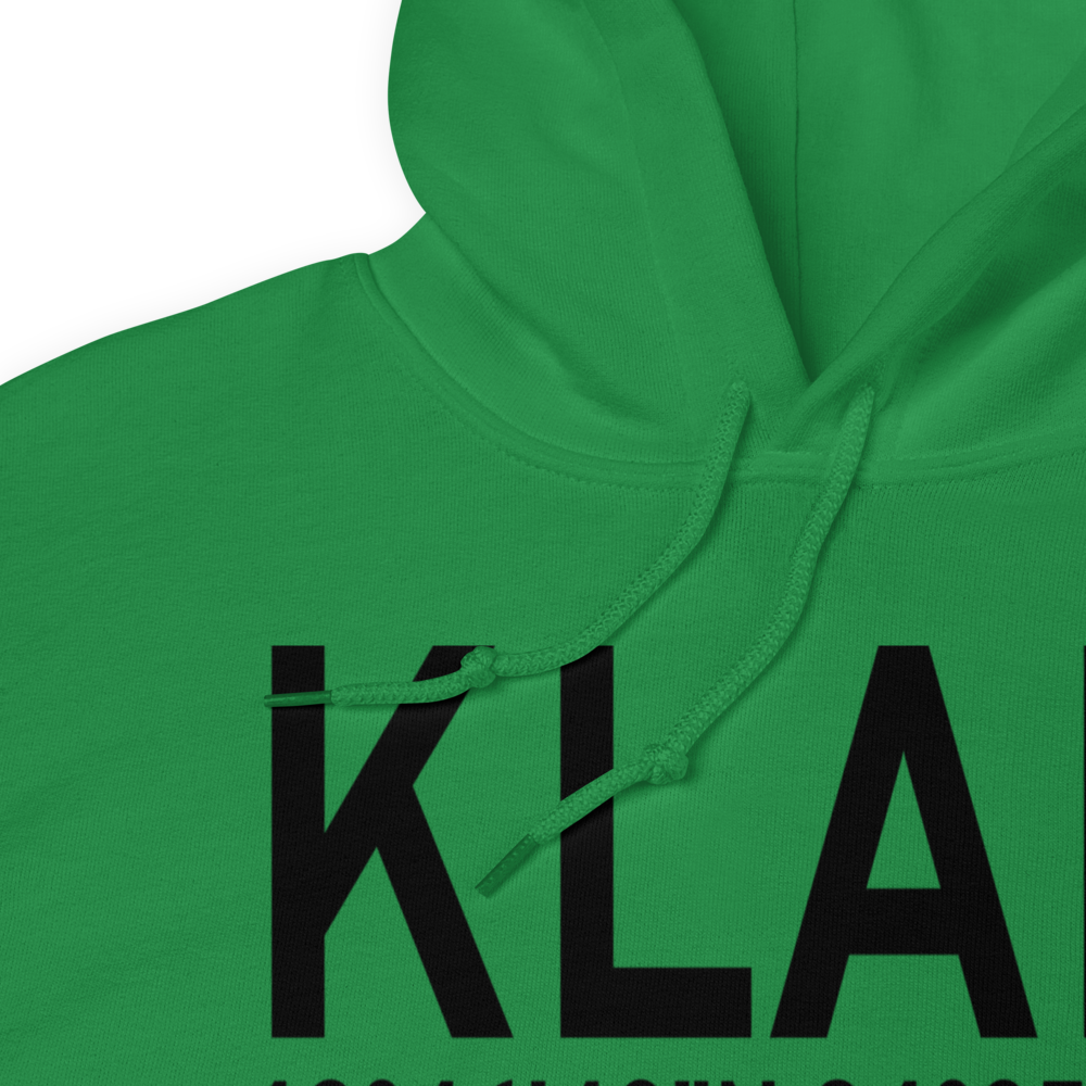Capital City Airport (KLAN) ICAO Hoodie Sweatshirt 