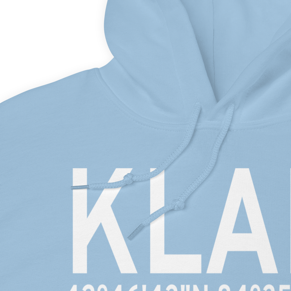 Capital City Airport (KLAN) ICAO Hoodie Sweatshirt 