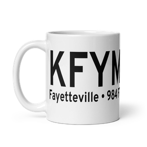Fayetteville Municipal Airport (KFYM) ICAO Mug