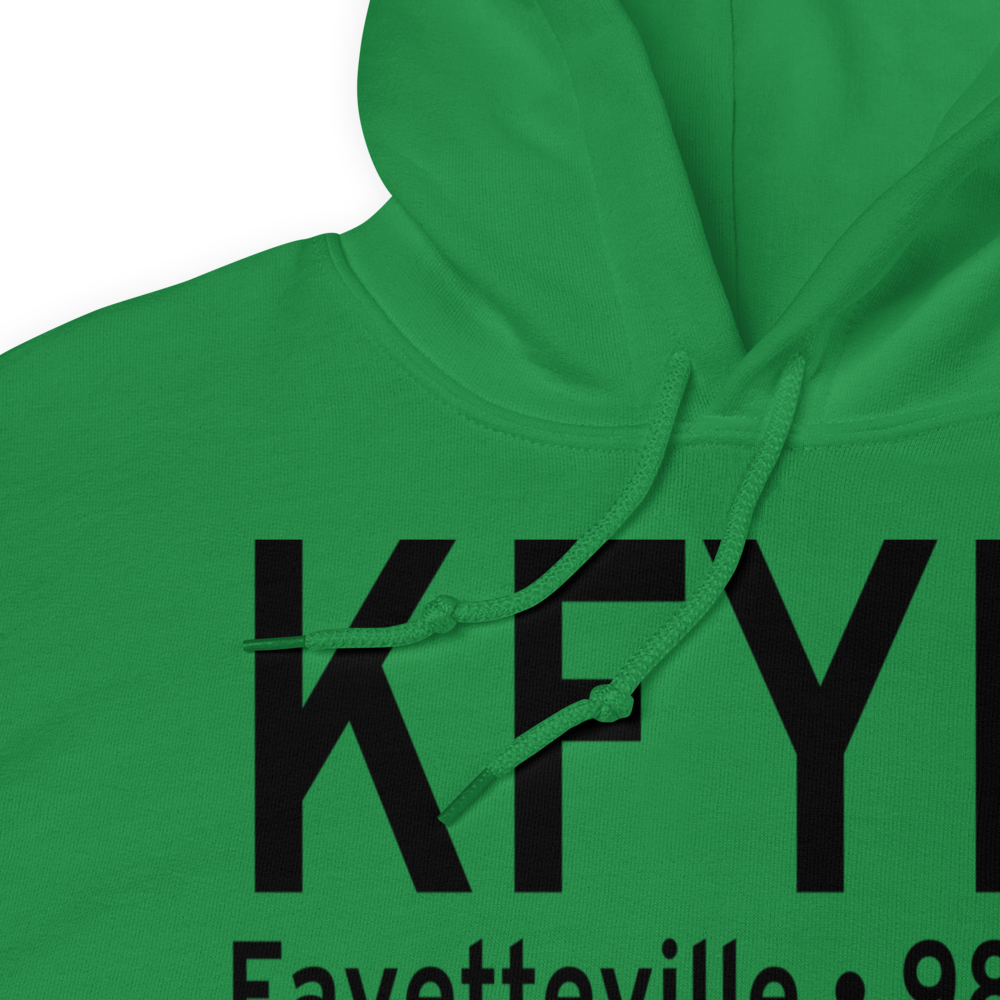 Fayetteville Municipal Airport (KFYM) ICAO Hoodie Sweatshirt 