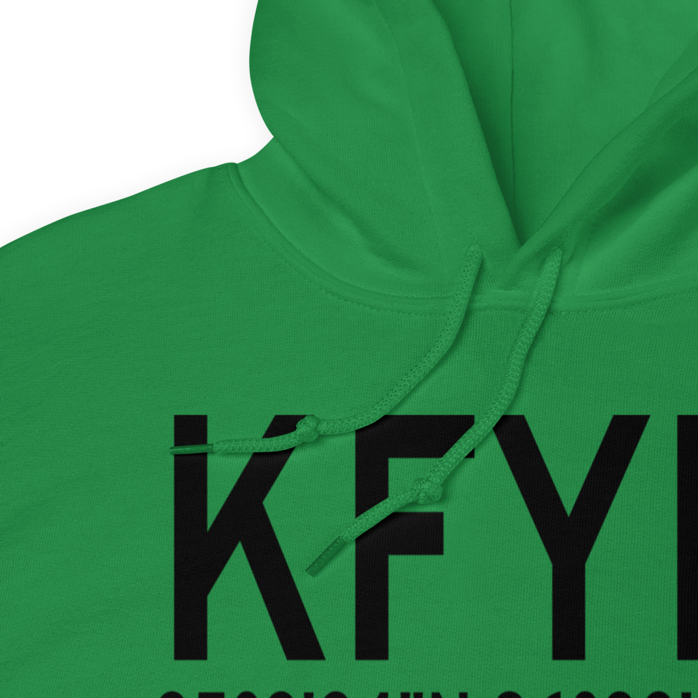 Fayetteville Municipal Airport (KFYM) ICAO Hoodie Sweatshirt 