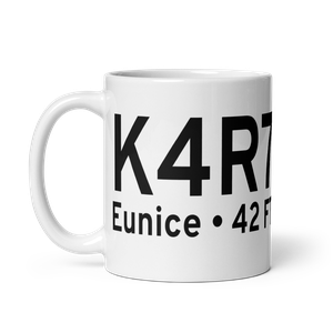 Eunice Airport (K4R7) ICAO Mug