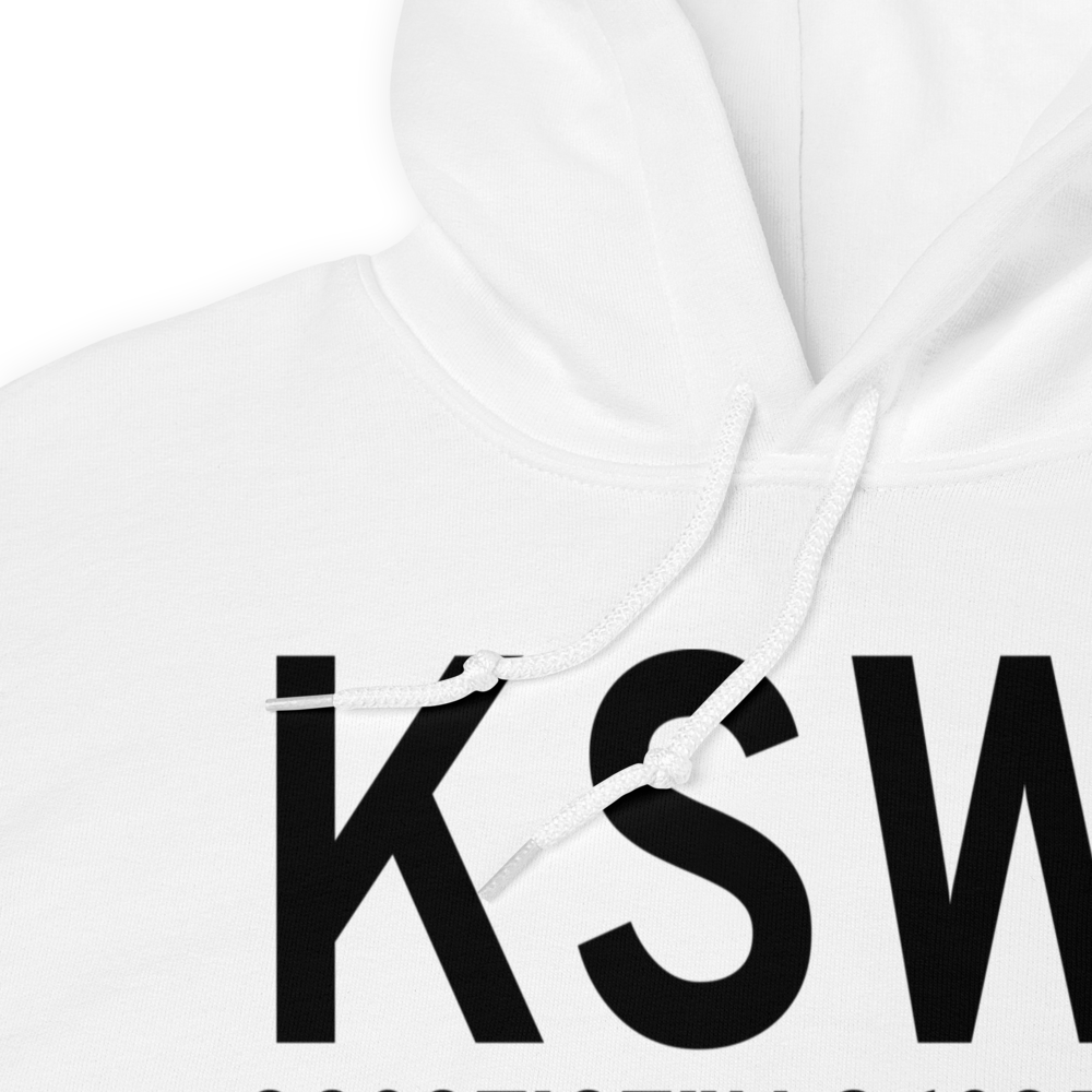 Sherman Municipal Airport (KSWI) ICAO Hoodie Sweatshirt 