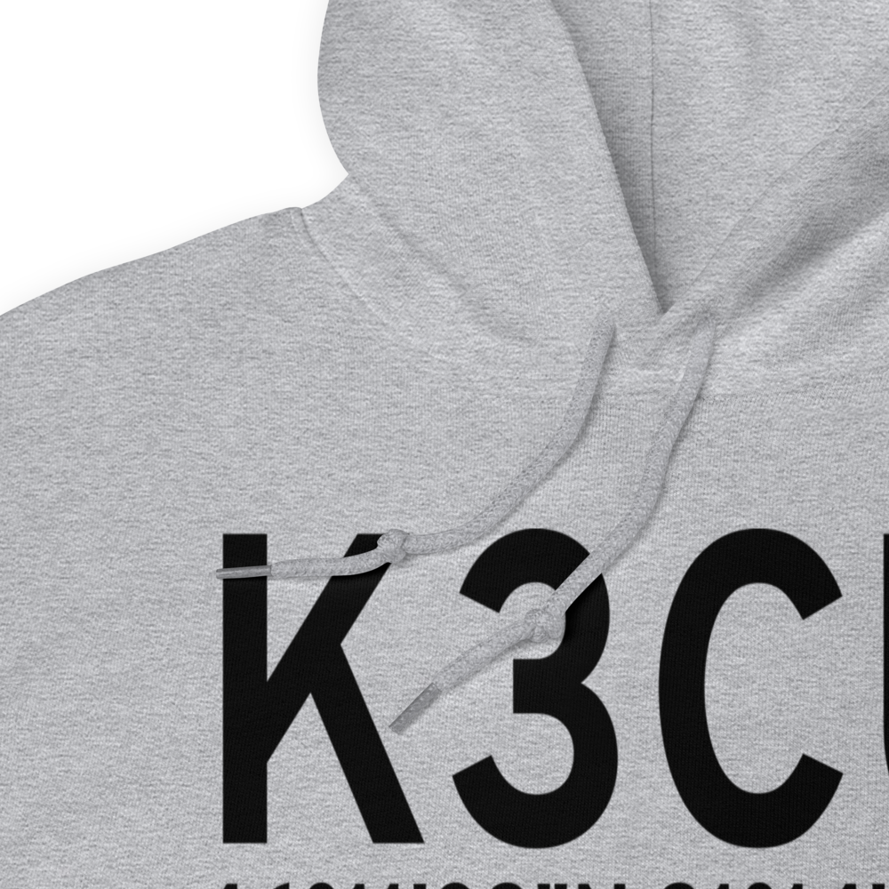 Cable Union Airport (K3CU) ICAO Hoodie Sweatshirt 
