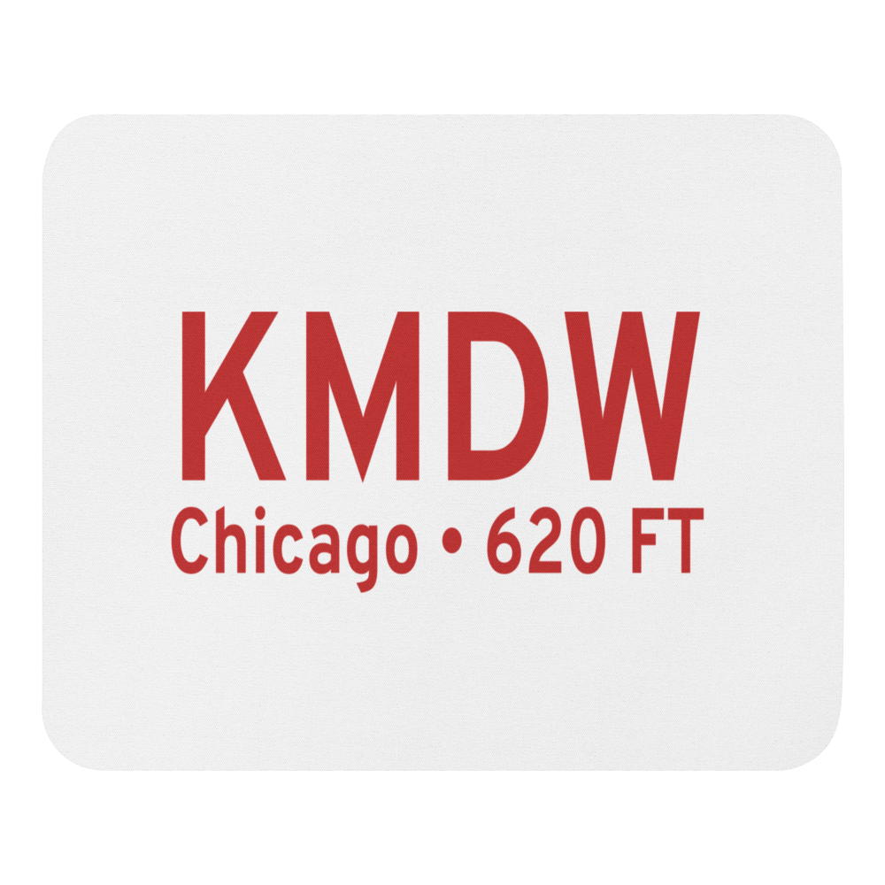Chicago Midway International Airport (KMDW) ICAO  Mouse Pad 