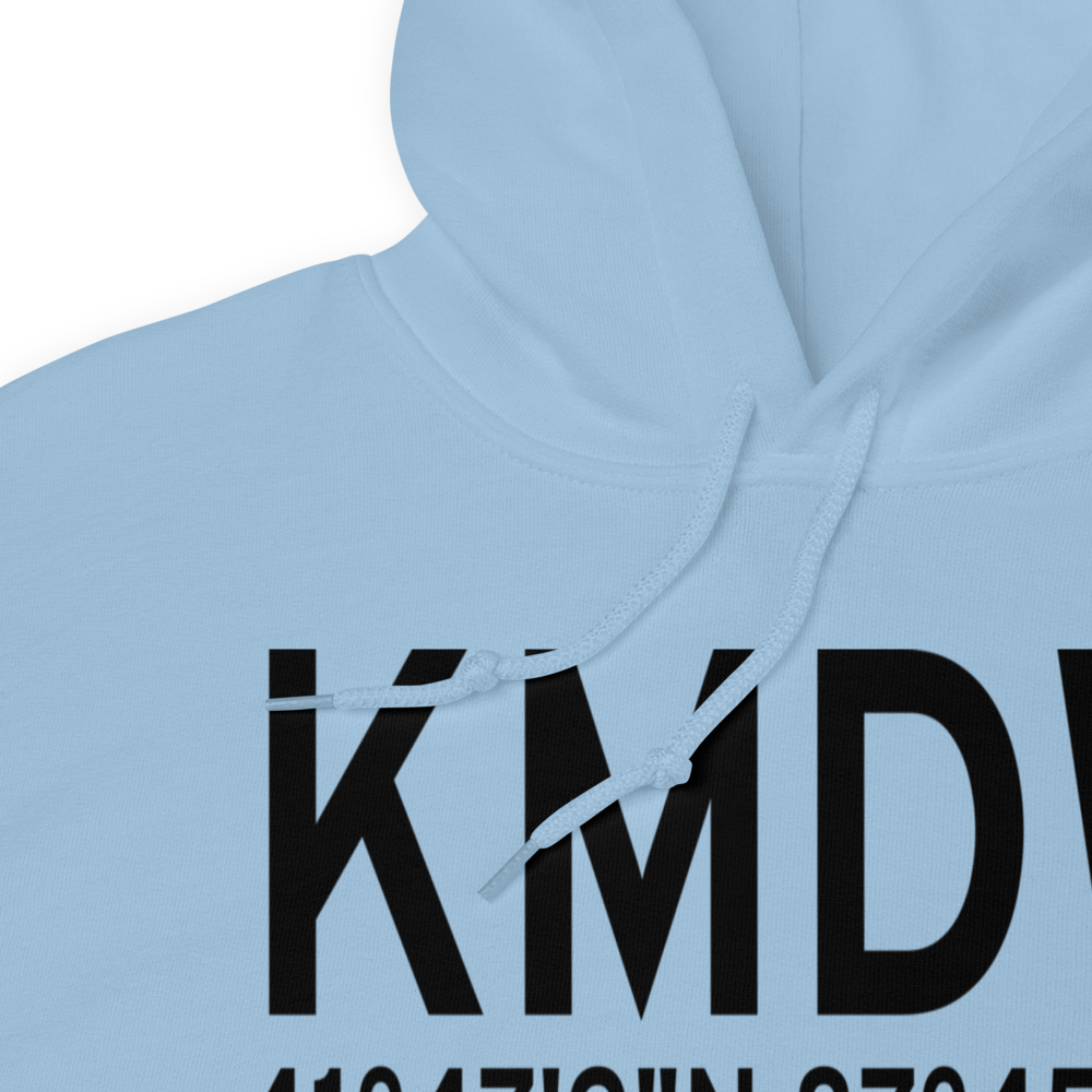 Chicago Midway International Airport (KMDW) ICAO Hoodie Sweatshirt 