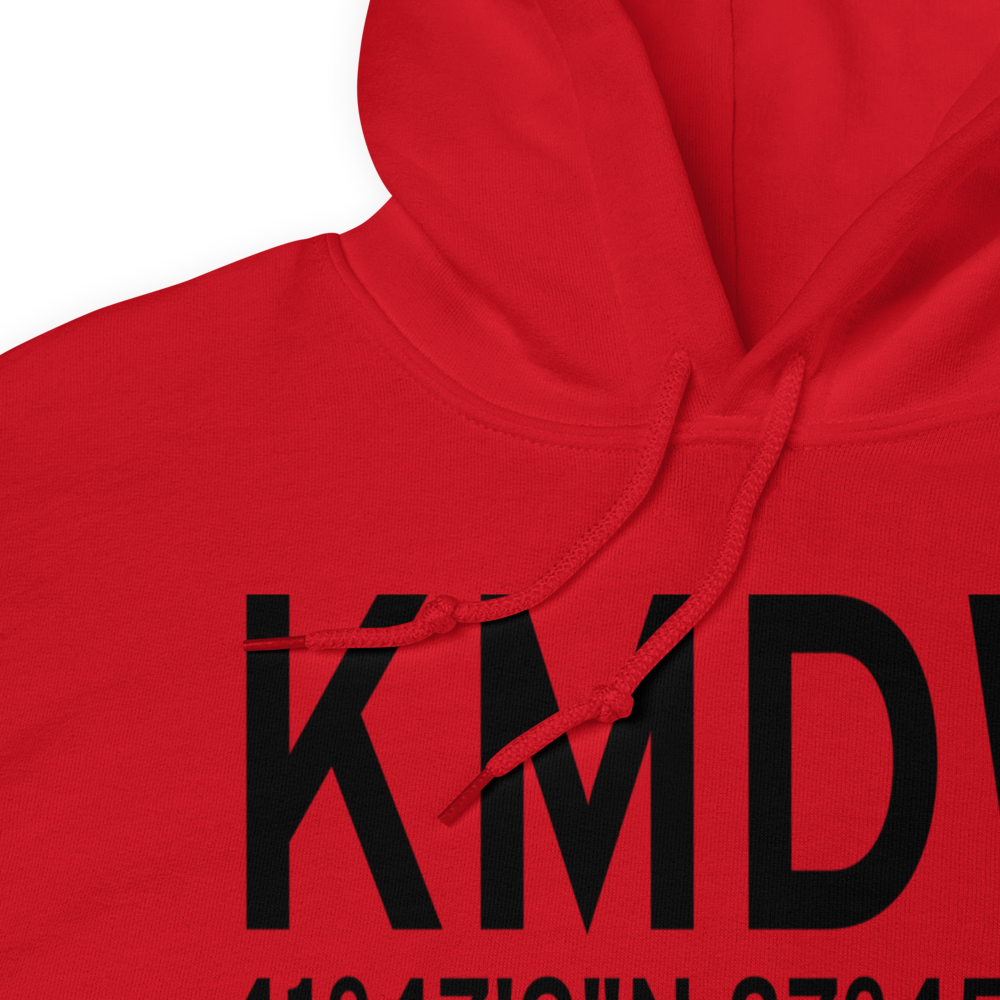 Chicago Midway International Airport (KMDW) ICAO Hoodie Sweatshirt 