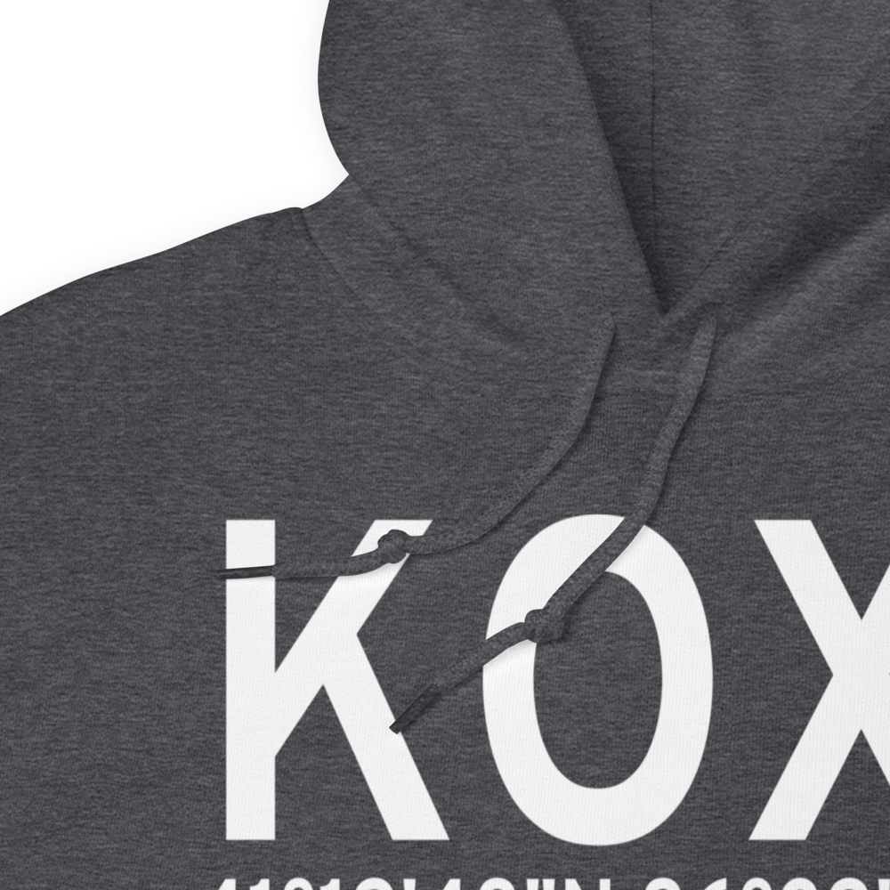 Starke County Airport (KOXI) ICAO Hoodie Sweatshirt 