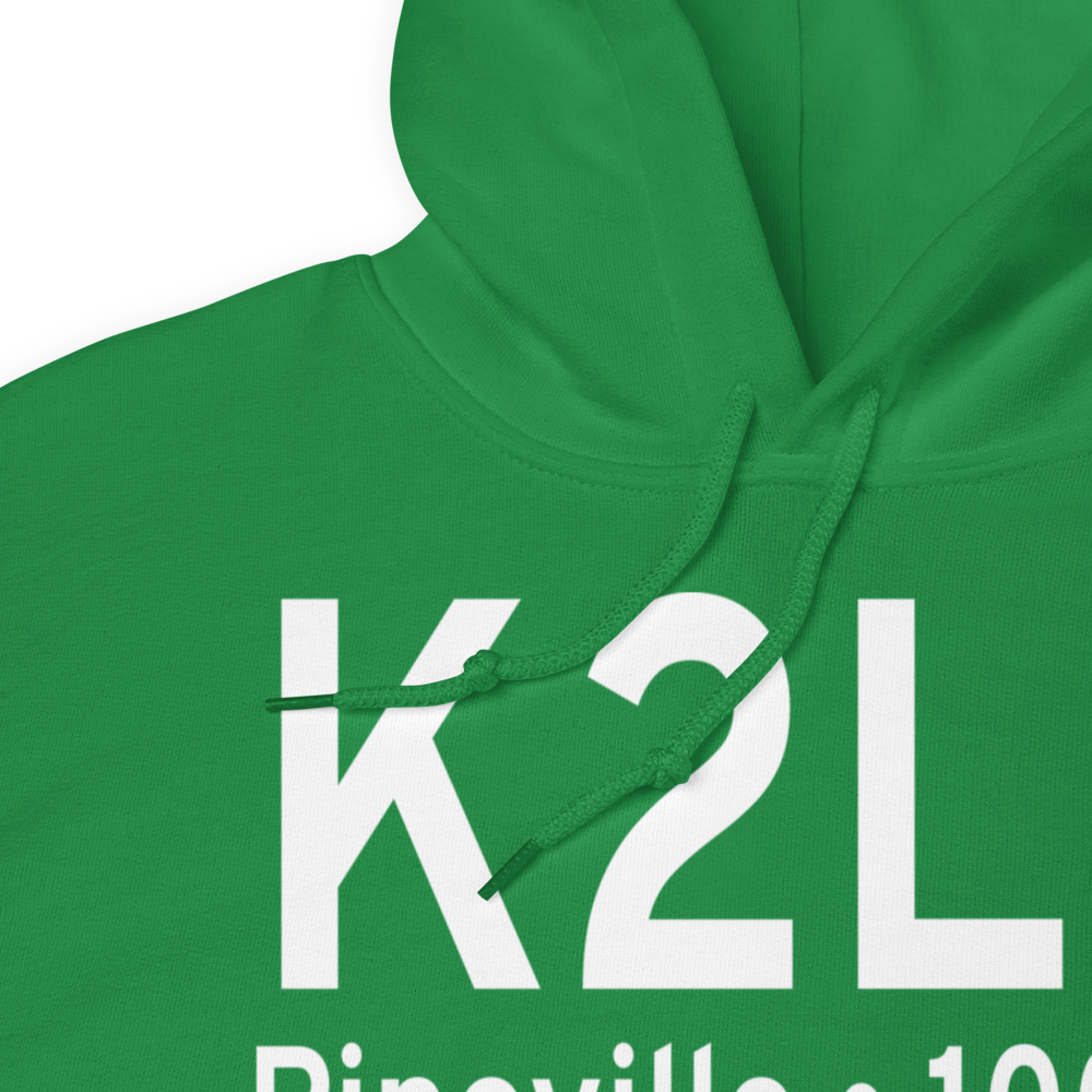 Pineville Municipal Airport (K2L0) ICAO Hoodie Sweatshirt 