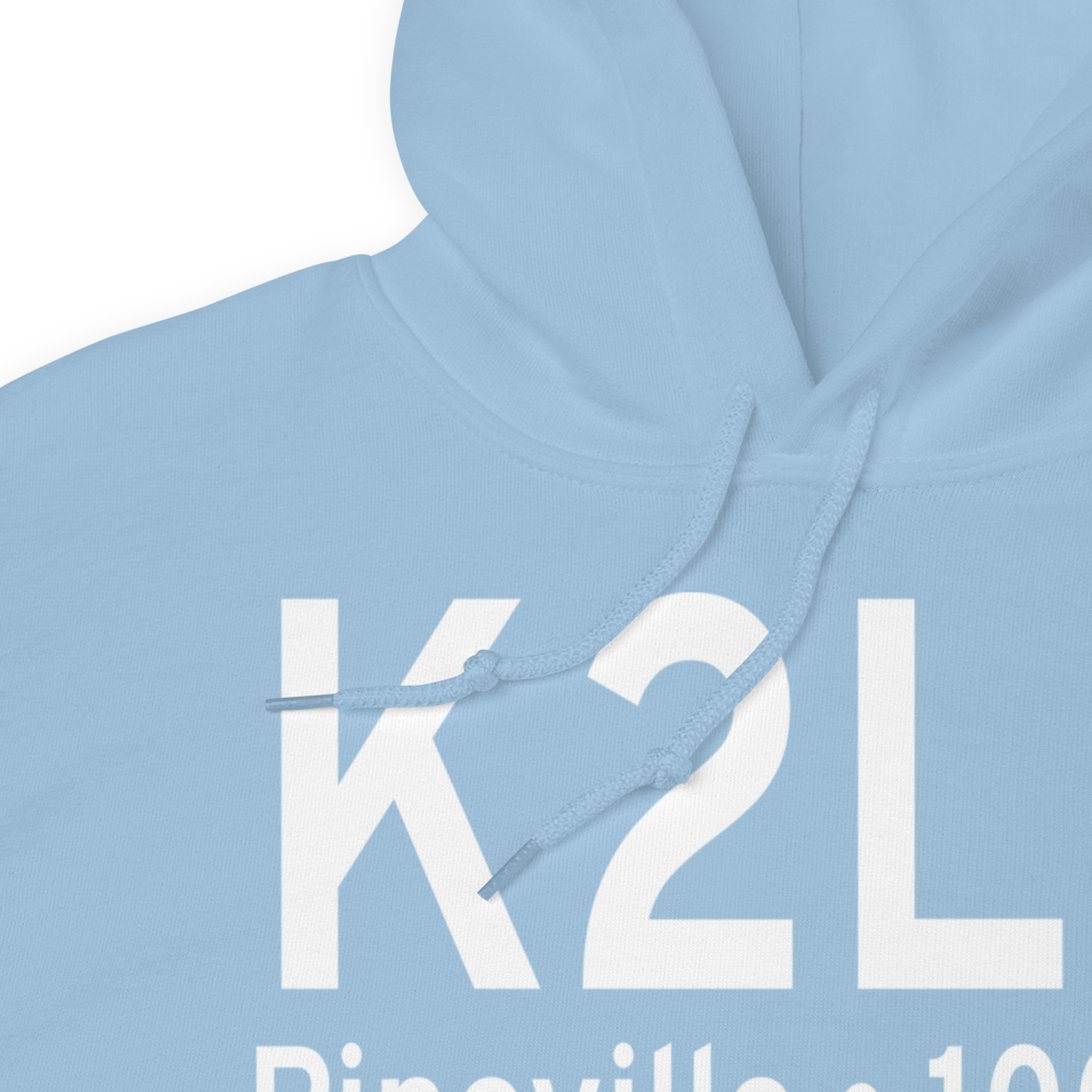 Pineville Municipal Airport (K2L0) ICAO Hoodie Sweatshirt 