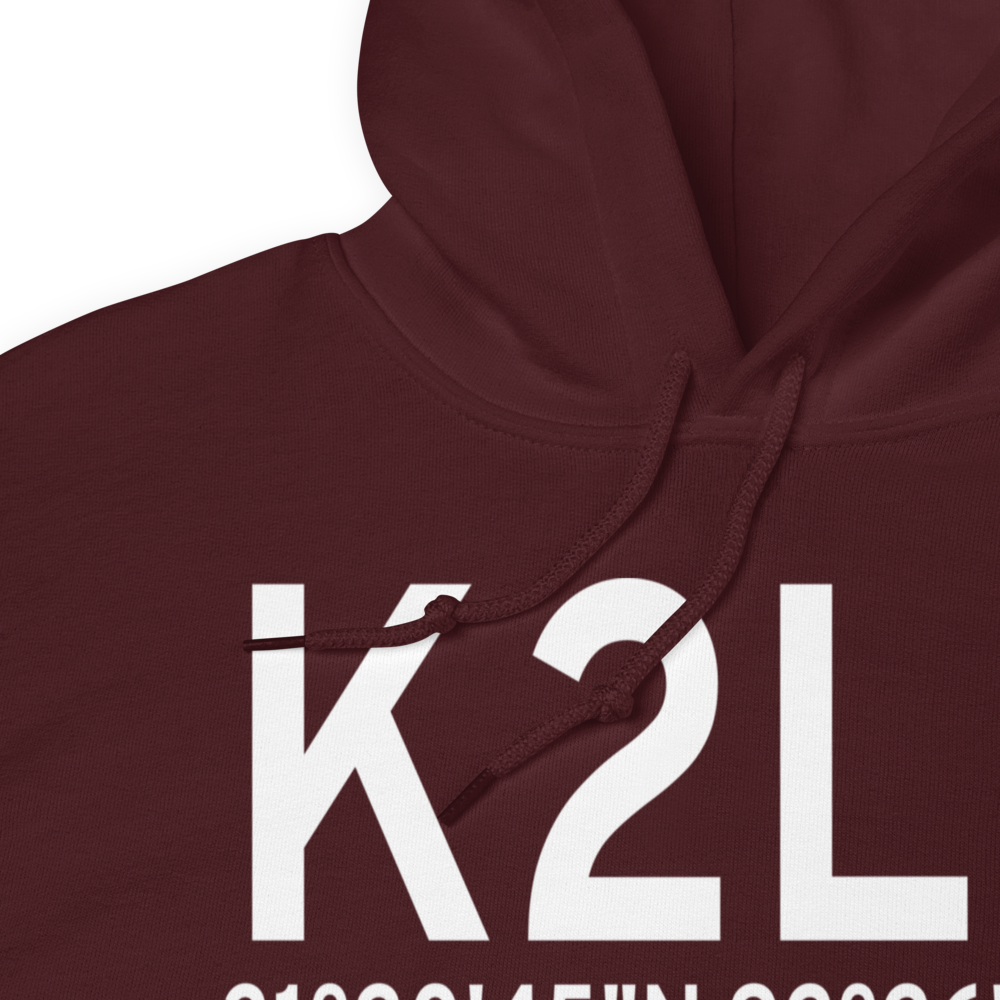 Pineville Municipal Airport (K2L0) ICAO Hoodie Sweatshirt 