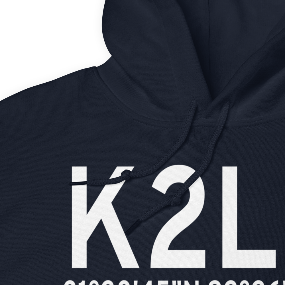 Pineville Municipal Airport (K2L0) ICAO Hoodie Sweatshirt 