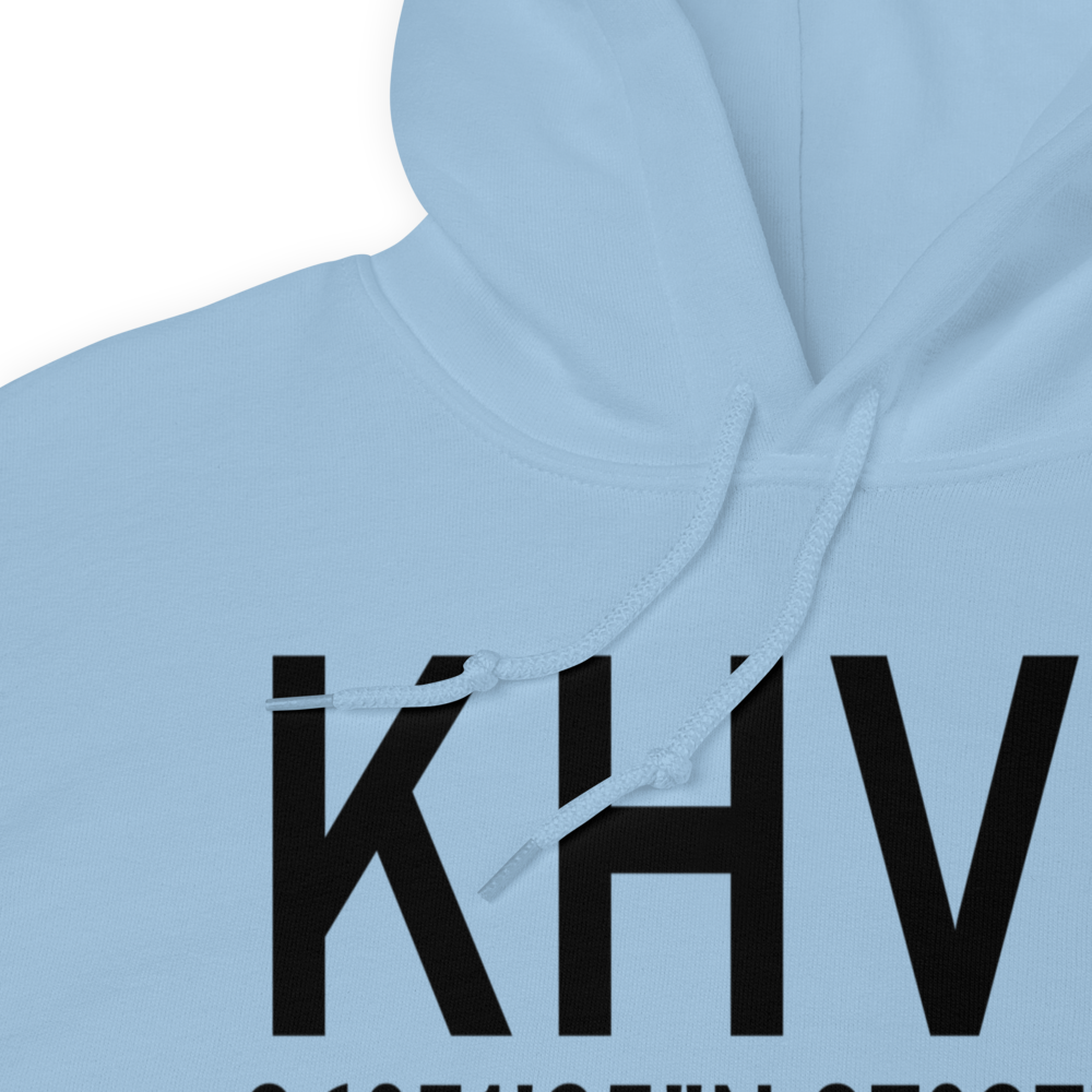 Hopkinsville Christian County Airport (KHVC) ICAO Hoodie Sweatshirt 