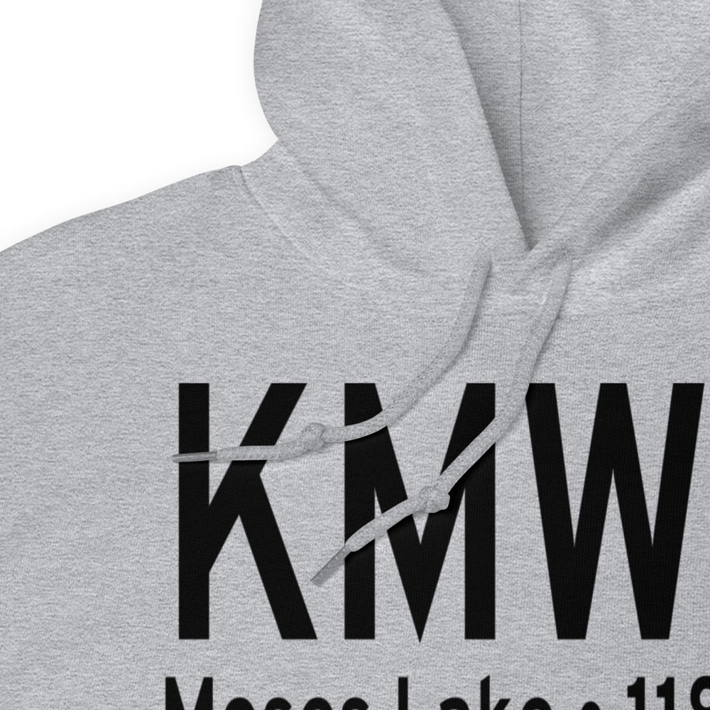 Grant County International Airport (KMWH) ICAO Hoodie Sweatshirt 