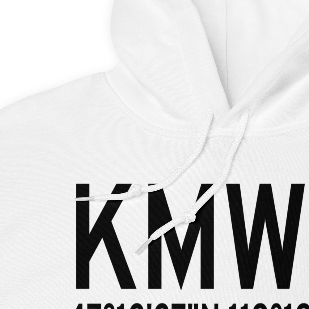 Grant County International Airport (KMWH) ICAO Hoodie Sweatshirt 