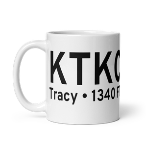 Tracy Municipal Airport (KTKC) ICAO Mug