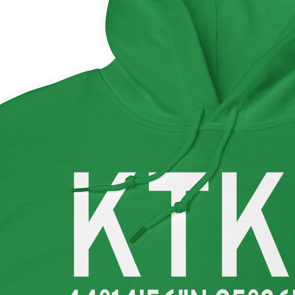 Tracy Municipal Airport (KTKC) ICAO Hoodie Sweatshirt 
