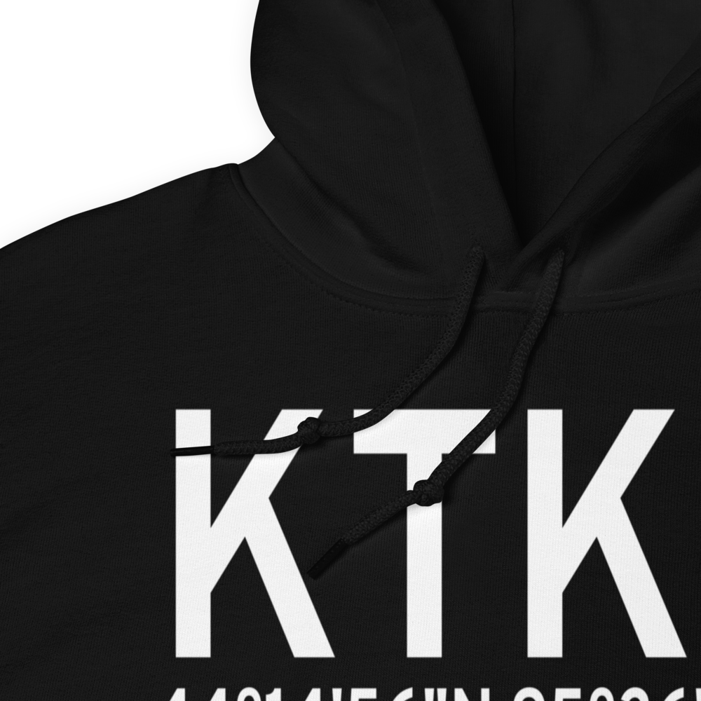Tracy Municipal Airport (KTKC) ICAO Hoodie Sweatshirt 