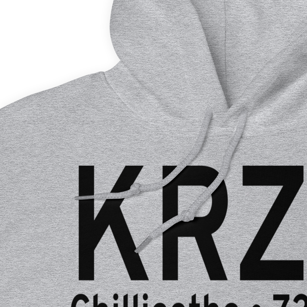 Ross County Airport (KRZT) ICAO Hoodie Sweatshirt 
