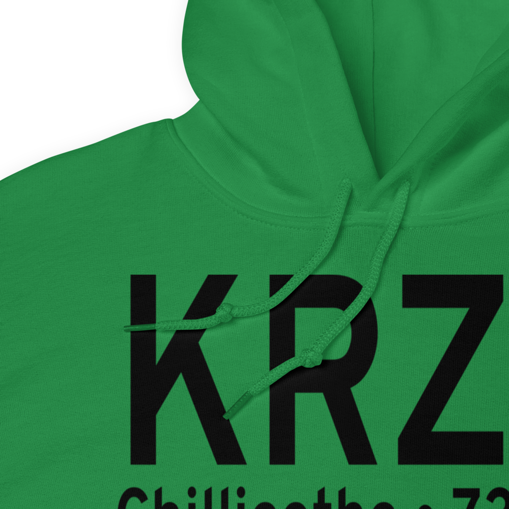 Ross County Airport (KRZT) ICAO Hoodie Sweatshirt 