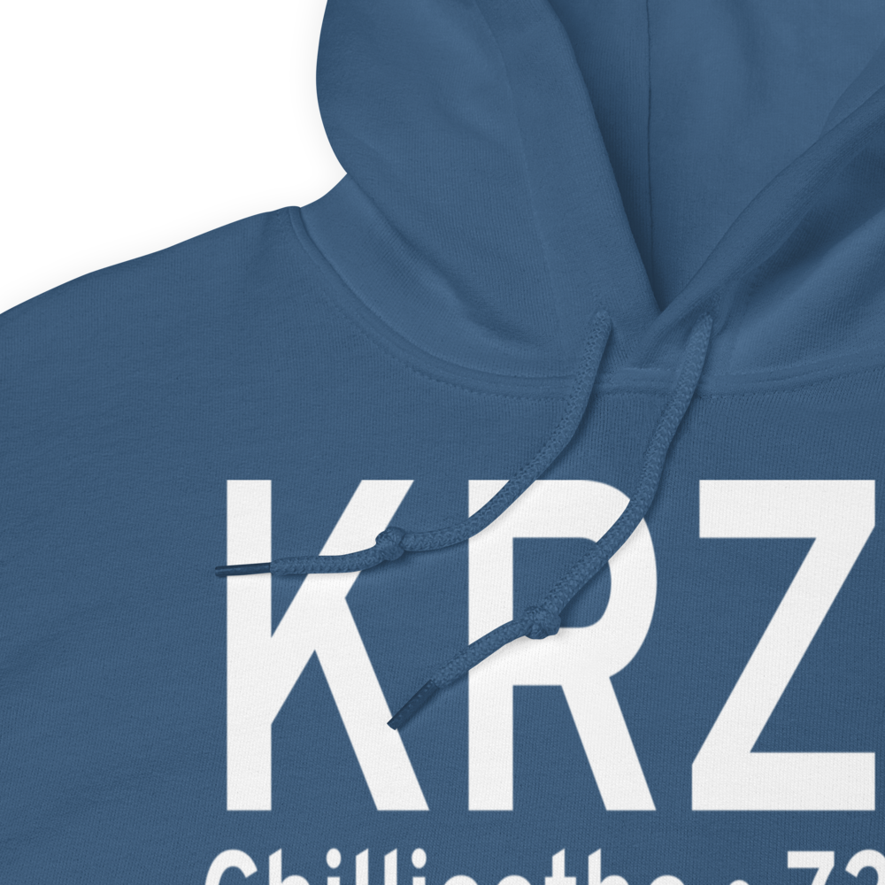 Ross County Airport (KRZT) ICAO Hoodie Sweatshirt 