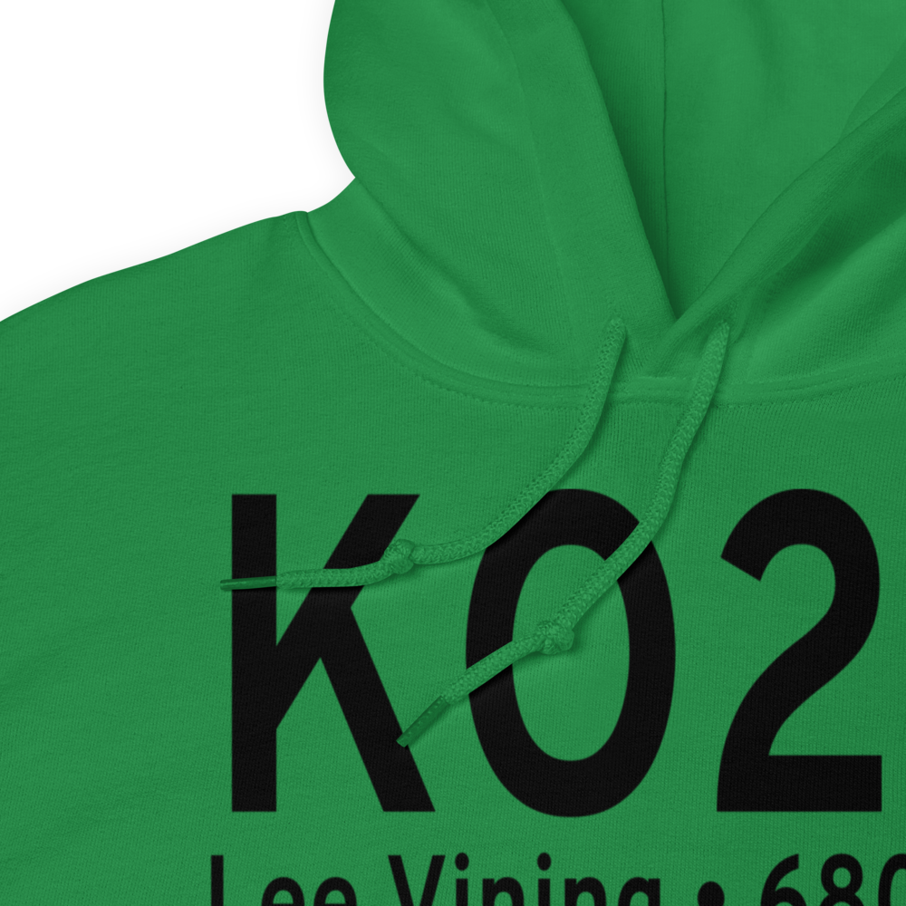 Lee Vining Airport (KO24) ICAO Hoodie Sweatshirt 