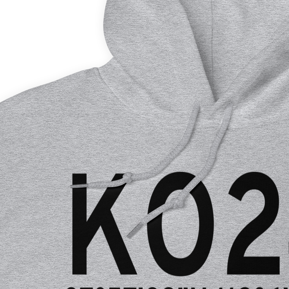 Lee Vining Airport (KO24) ICAO Hoodie Sweatshirt 