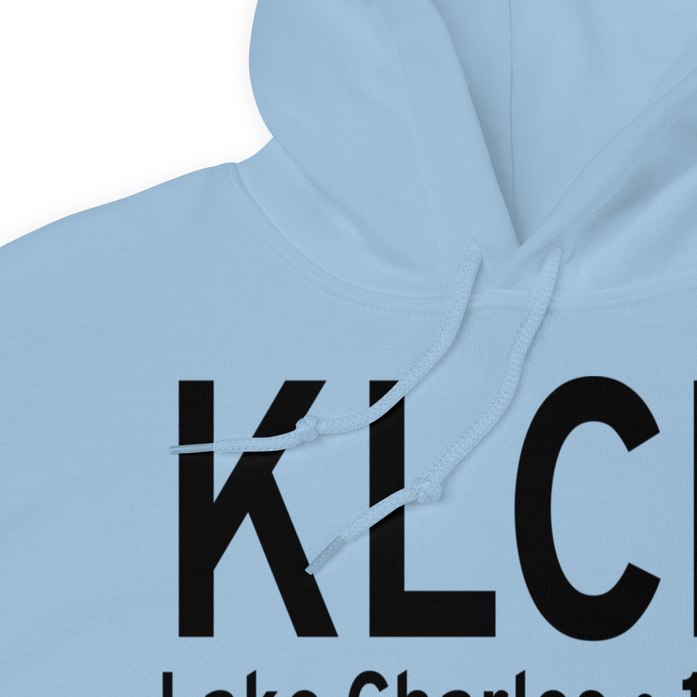 Lake Charles Regional Airport (KLCH) ICAO Hoodie Sweatshirt 