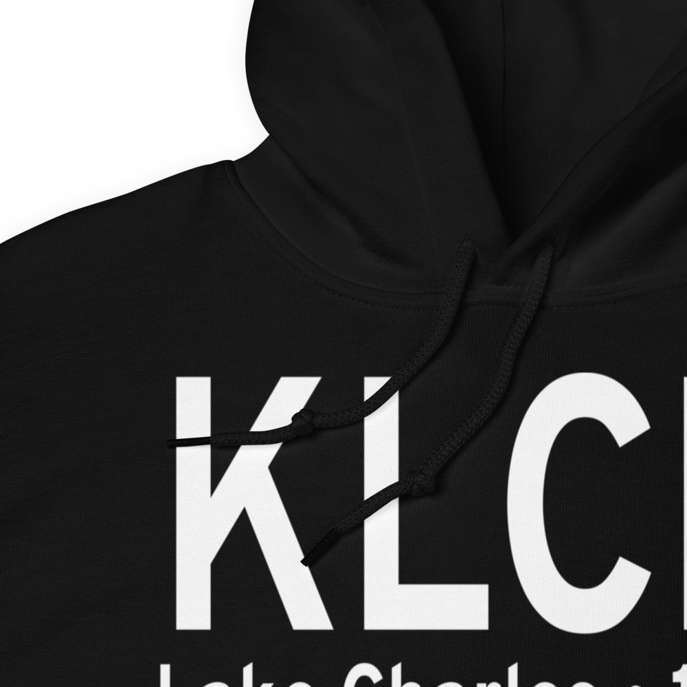 Lake Charles Regional Airport (KLCH) ICAO Hoodie Sweatshirt 