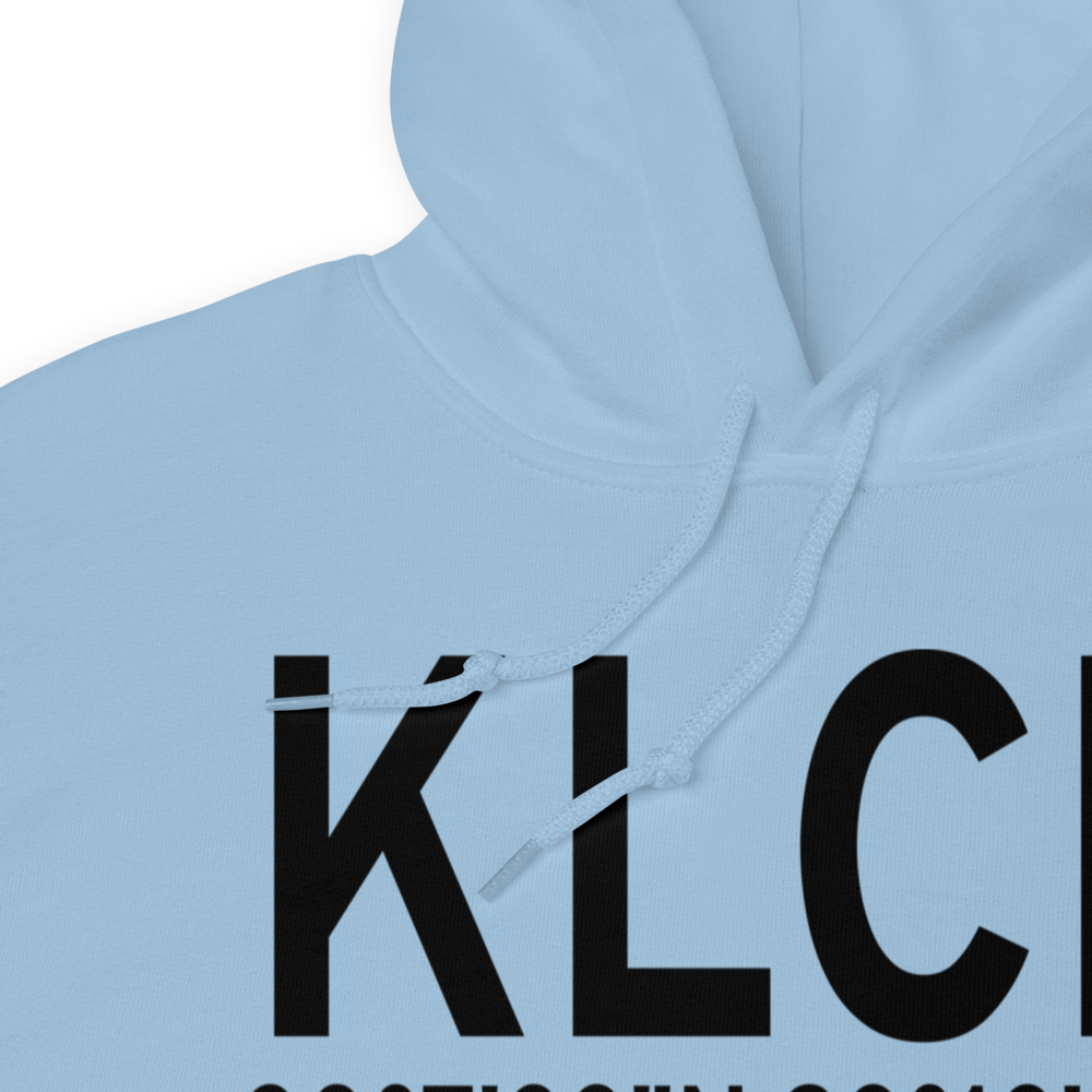 Lake Charles Regional Airport (KLCH) ICAO Hoodie Sweatshirt 