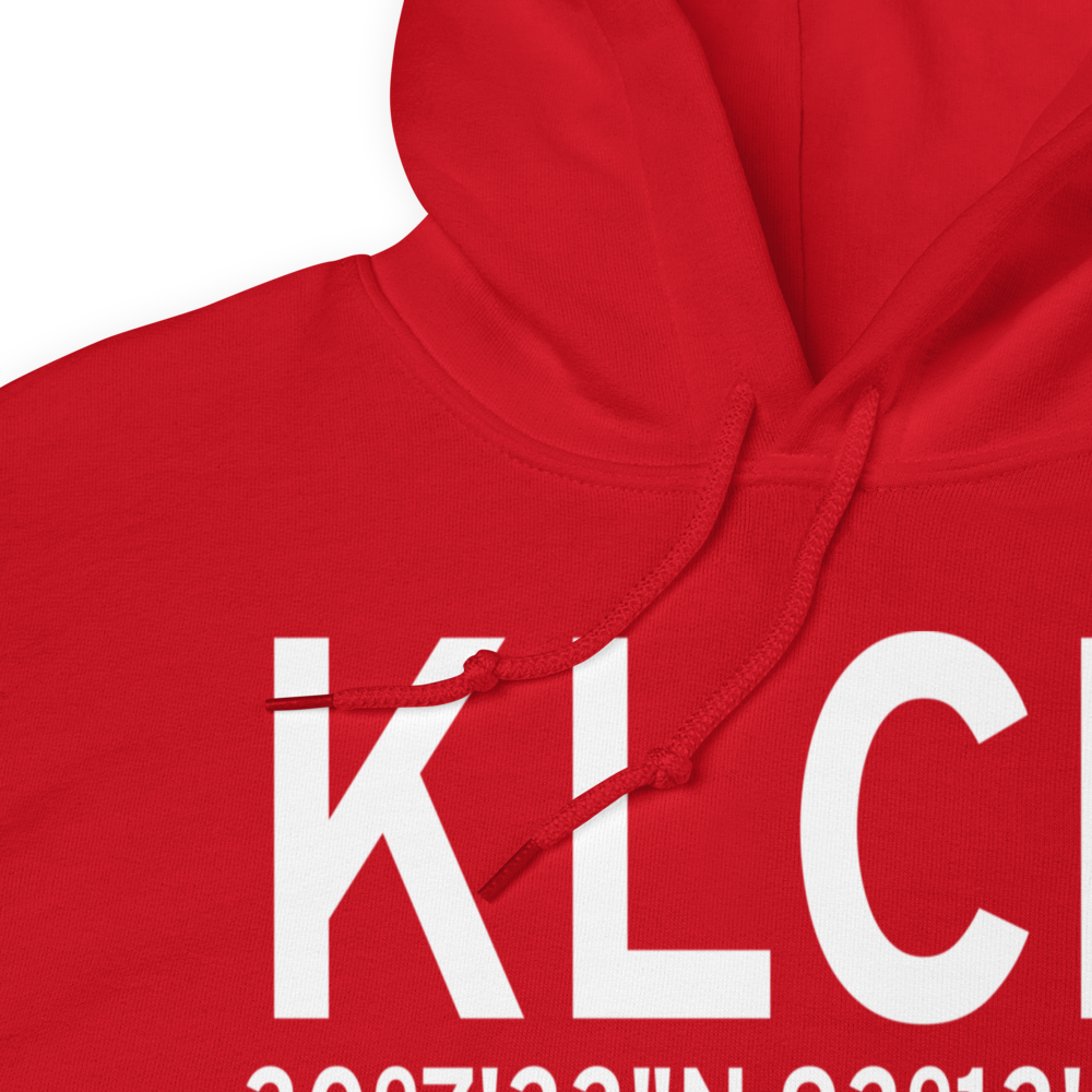 Lake Charles Regional Airport (KLCH) ICAO Hoodie Sweatshirt 