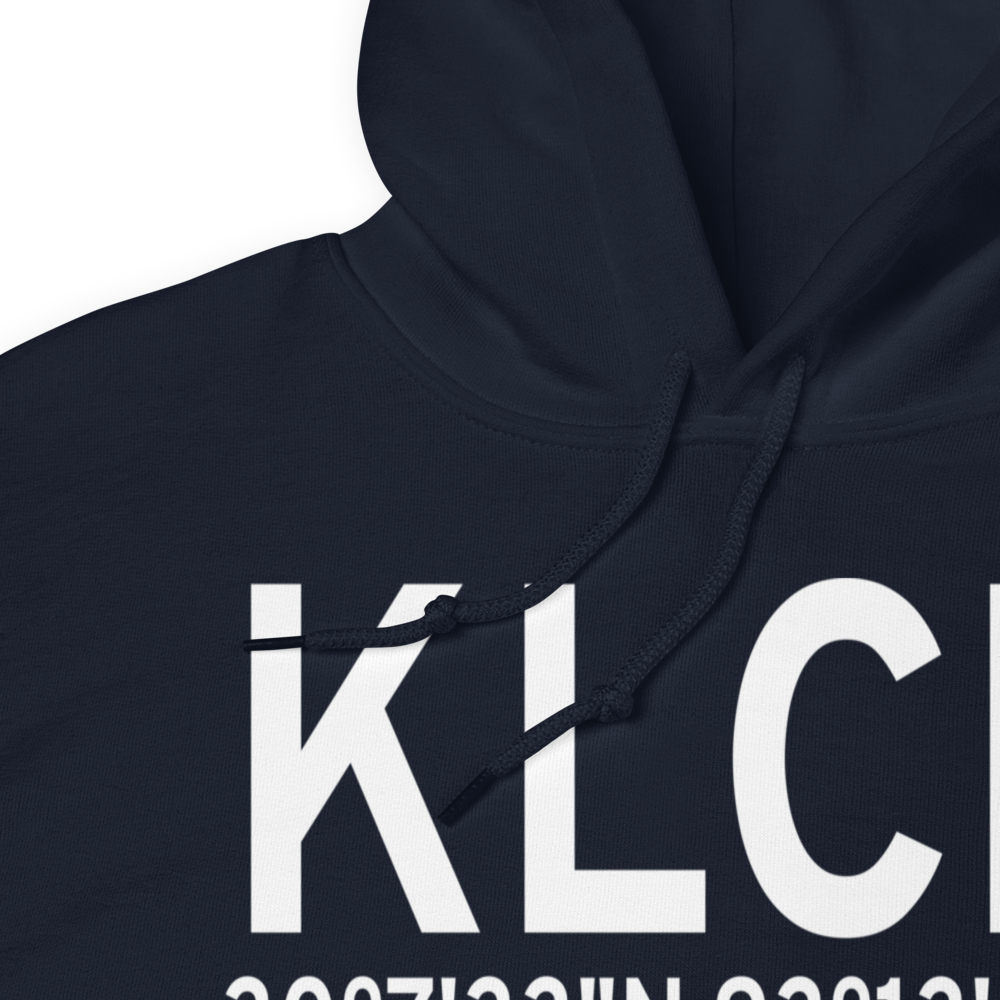 Lake Charles Regional Airport (KLCH) ICAO Hoodie Sweatshirt 