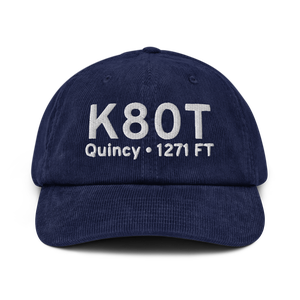 Quincy Municipal Airport (K80T) ICAO Hat